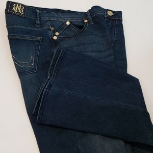 Rock & Republic Kendra Curvy Bootcut Jeans Size 14